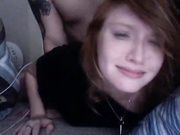 Redhead horny girlfriend loves to be fucked from behind