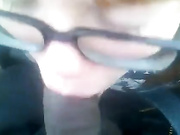 Amateur POV interracial blowjob