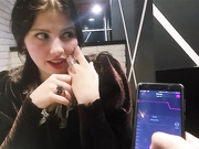 Remote control vibrator in a restaurant