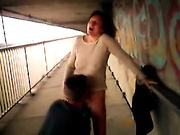 Beautiful female outdoor orgasm