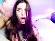 Pretty Camgirl Loves Missionary And Doggy Fuck With BF