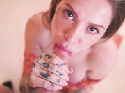 Seductive MILF Sucks A Big Dick